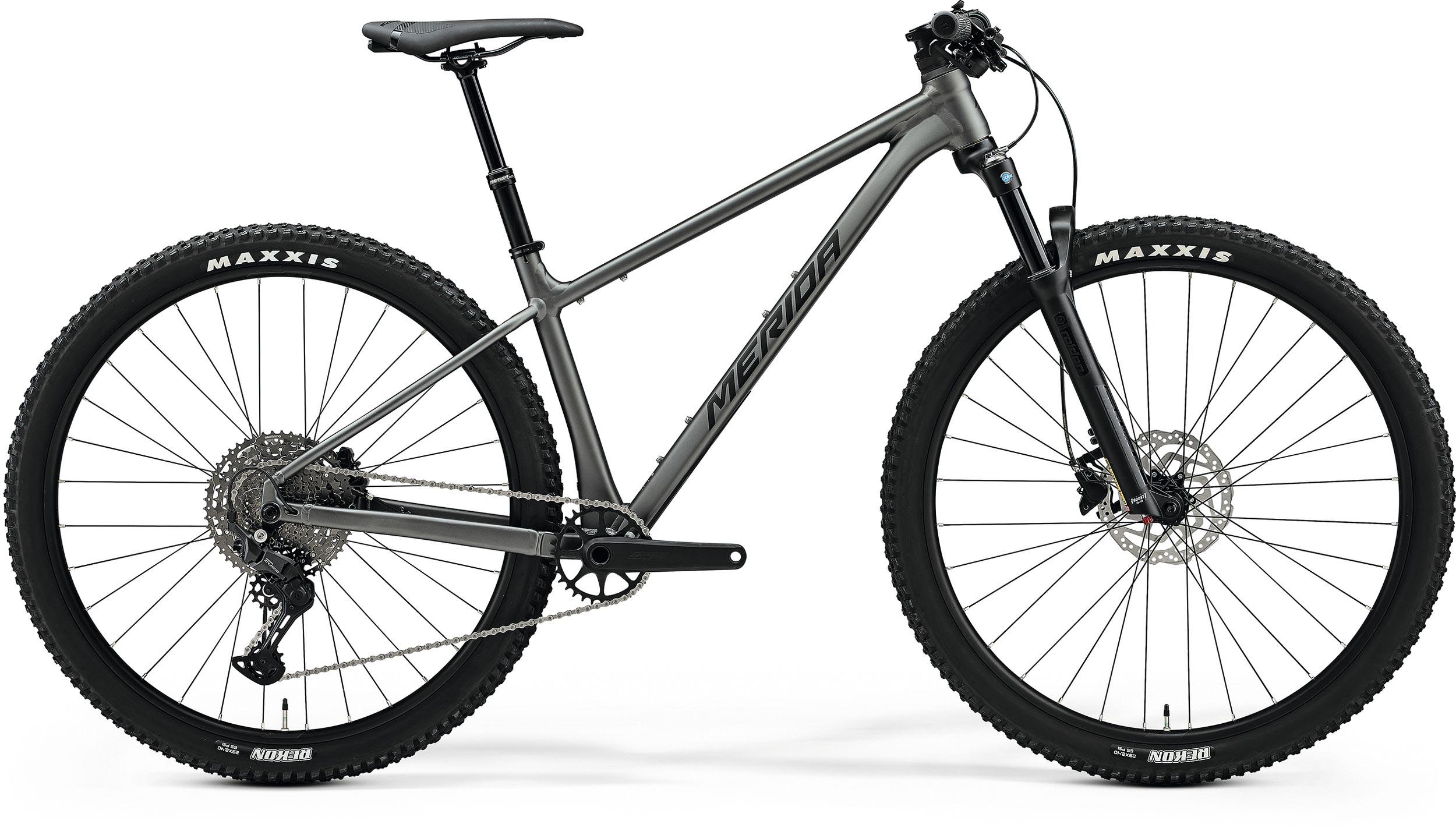 Merida BIG.nine TR 600 silk gri arma (negru) - 2024 - Zmeu bicle